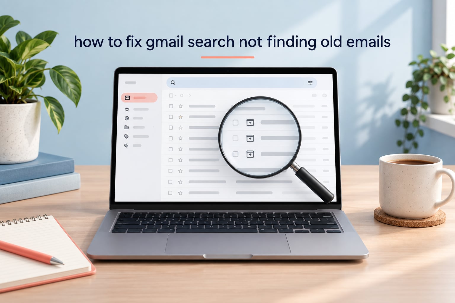 how to fix gmail search not finding old emails
